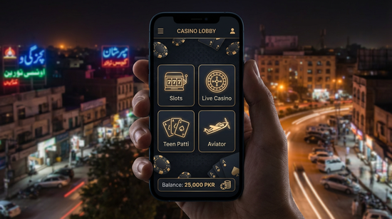 Main screen of yaycasino app page for PK players - 4